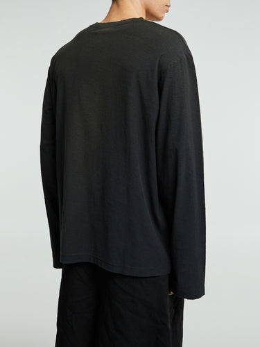 Acne Studios - Relaxed Fit Logo T-Shirt in Faded Black