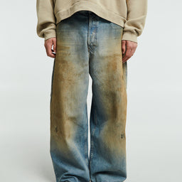 Acne Studios - 2023M Super Baggy Fit Jeans in Penicillin