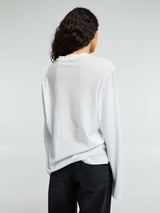 Acne Studios - Relaxed fit Logo T-shirt in Dusty White