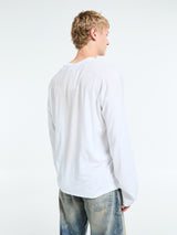 Acne Studios - Relaxed fit Logo T-shirt in Dusty White