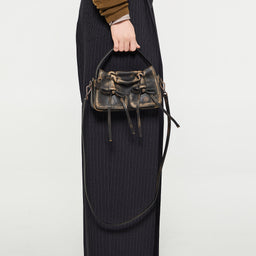 Acne Studios - Multipocket Micro Bag in Dark Brown