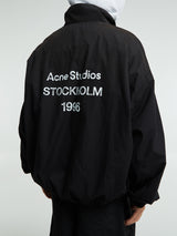 Acne Studios - Logo Zipper Jacket in Black
