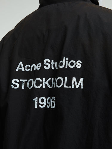 Acne Studios - Logo Zipper Jacket in Black