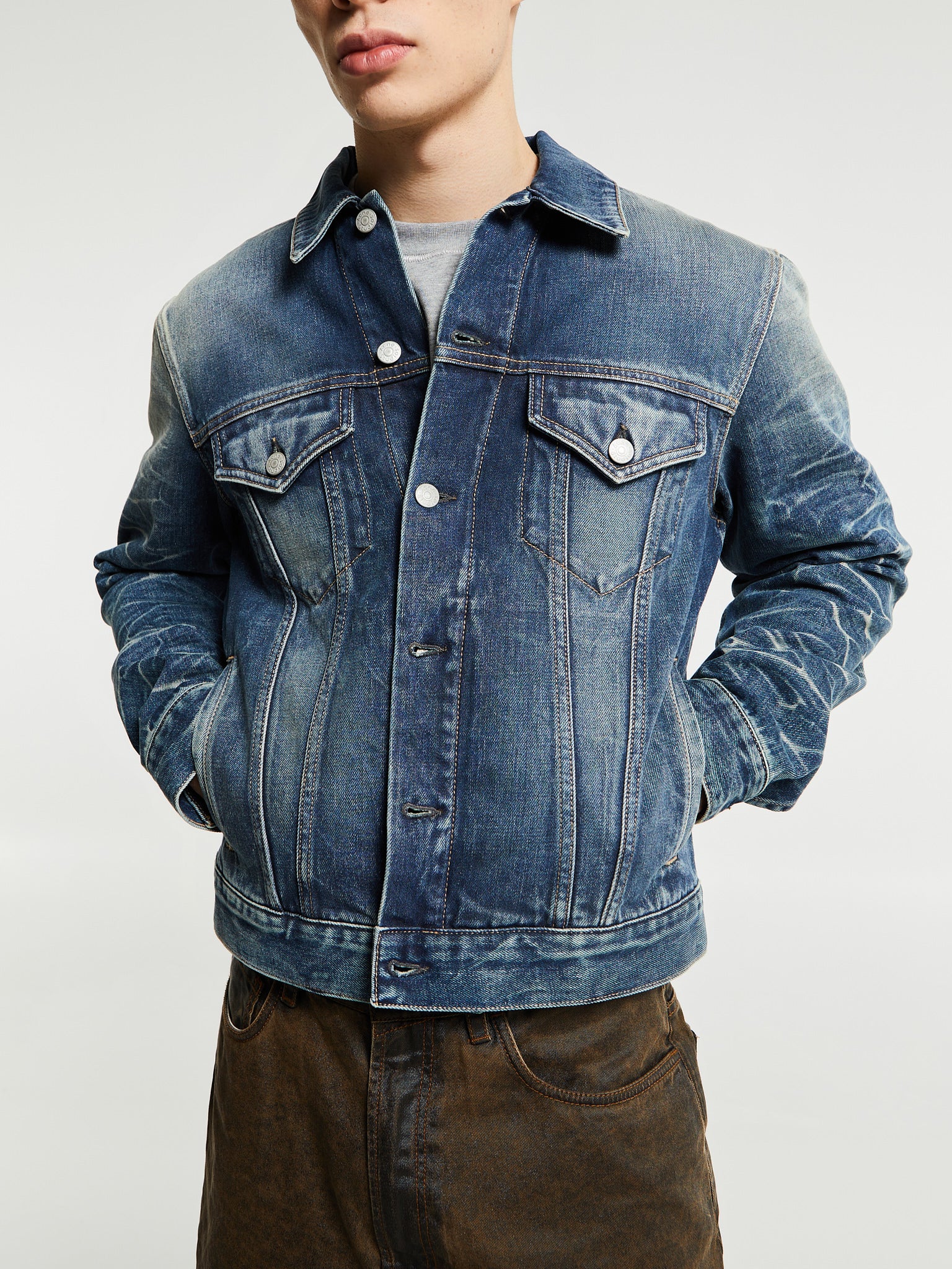 Acne Studios - Jacket in Mid Blue