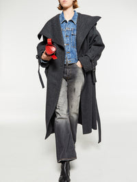 Acne Studios - 2021F Loose Fit Jeans in Black Trafalgar