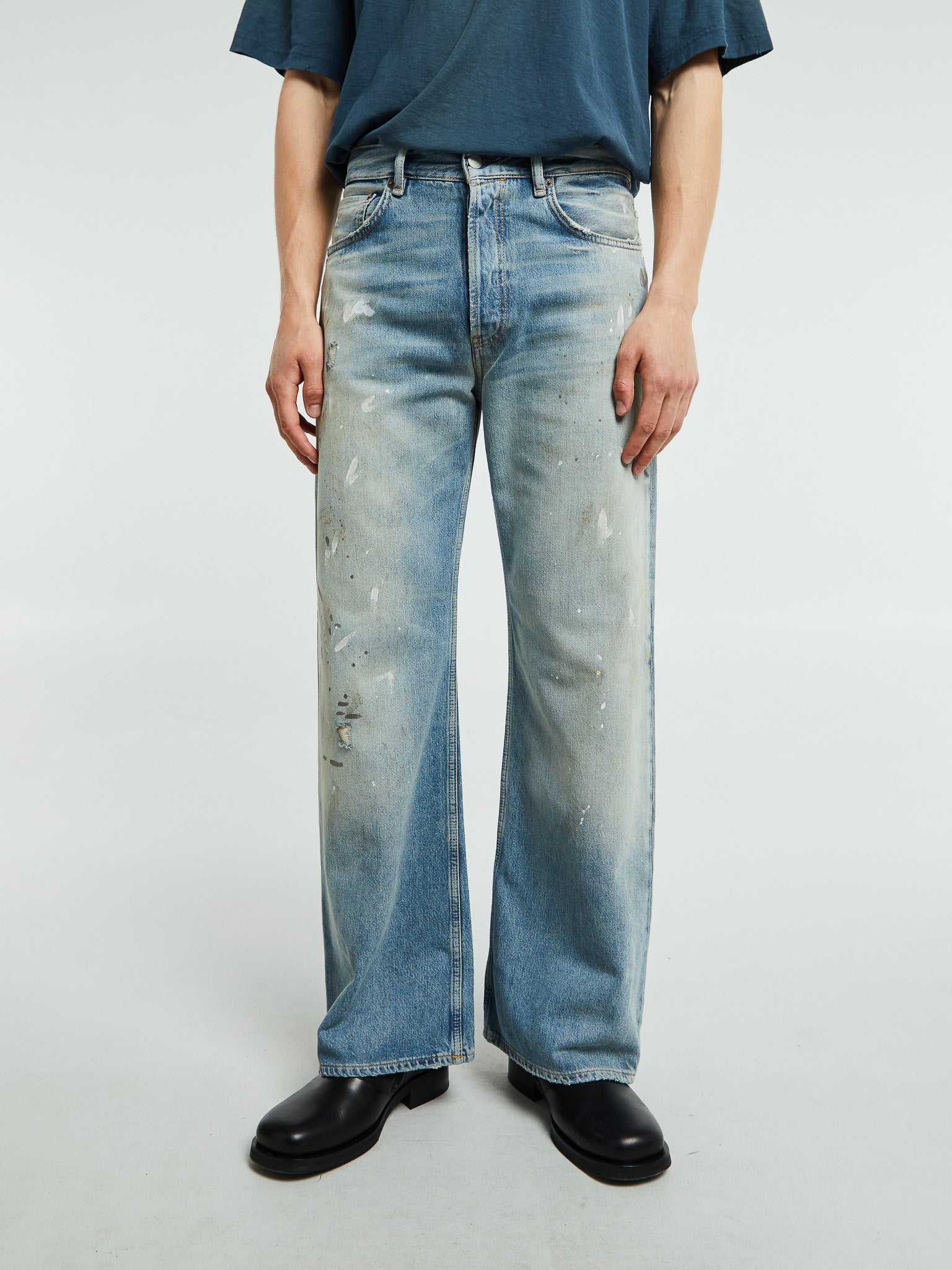 Acne Studios - 2021M Trafalgar Jeans in Light Blue