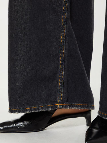 Acne Studios - 2023F Super Baggy Fit Jeans in Black Trafalgar