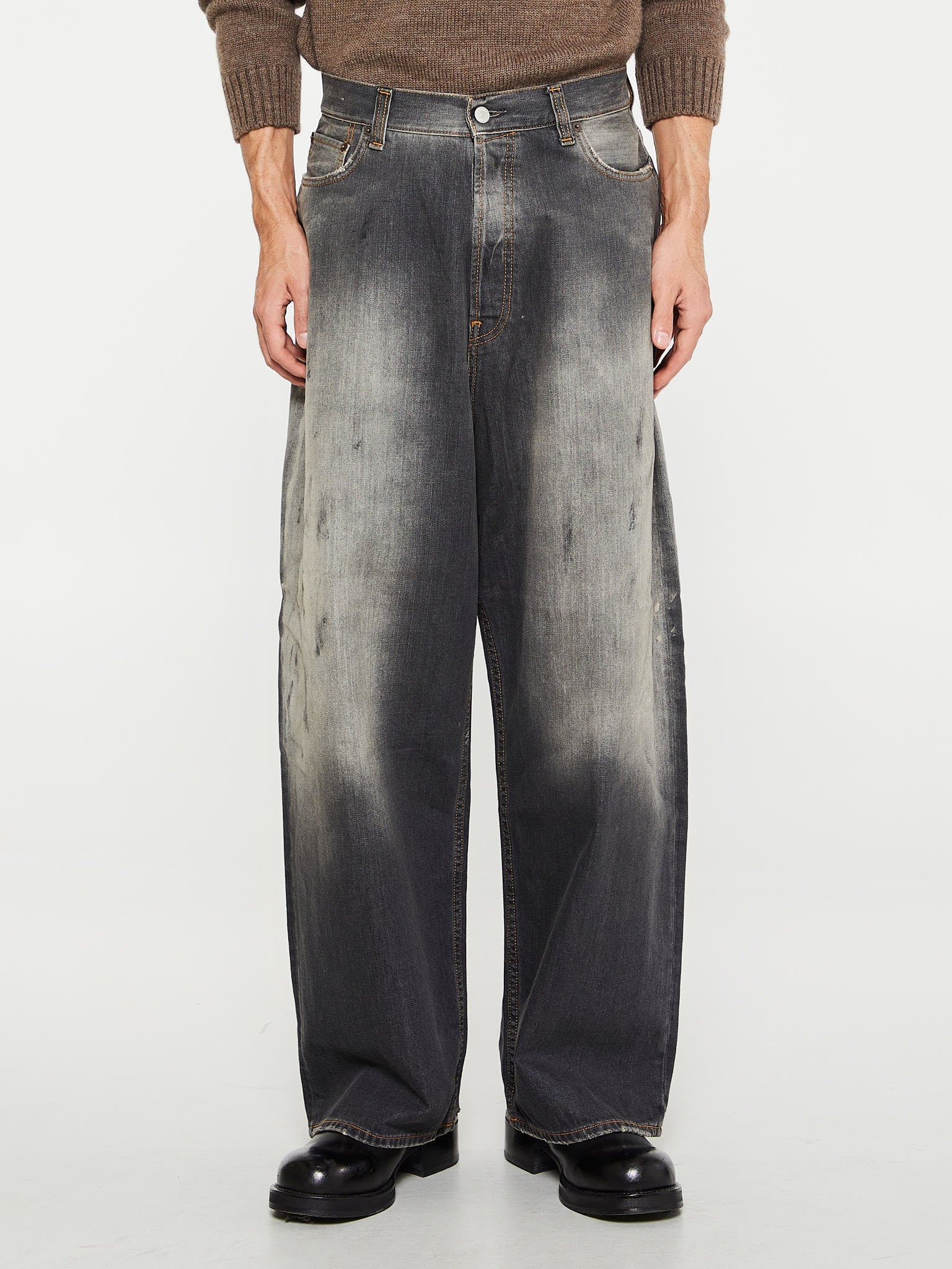 Acne Studios - 2023M FN Jeans in Black Trafalgar