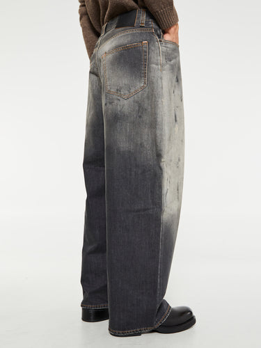 Acne Studios - 2023M FN Jeans in Black Trafalgar