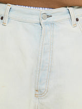 Acne Studios - Shorts in Light Blue and White