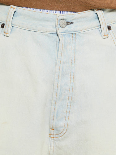 Acne Studios - Shorts in Light Blue and White