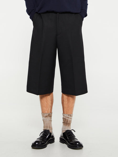 ショートパンツ ACNE STUDIOS Women Shorts  Burmudas AK0826 900 Black ACNE_7323336689125_1_grande.