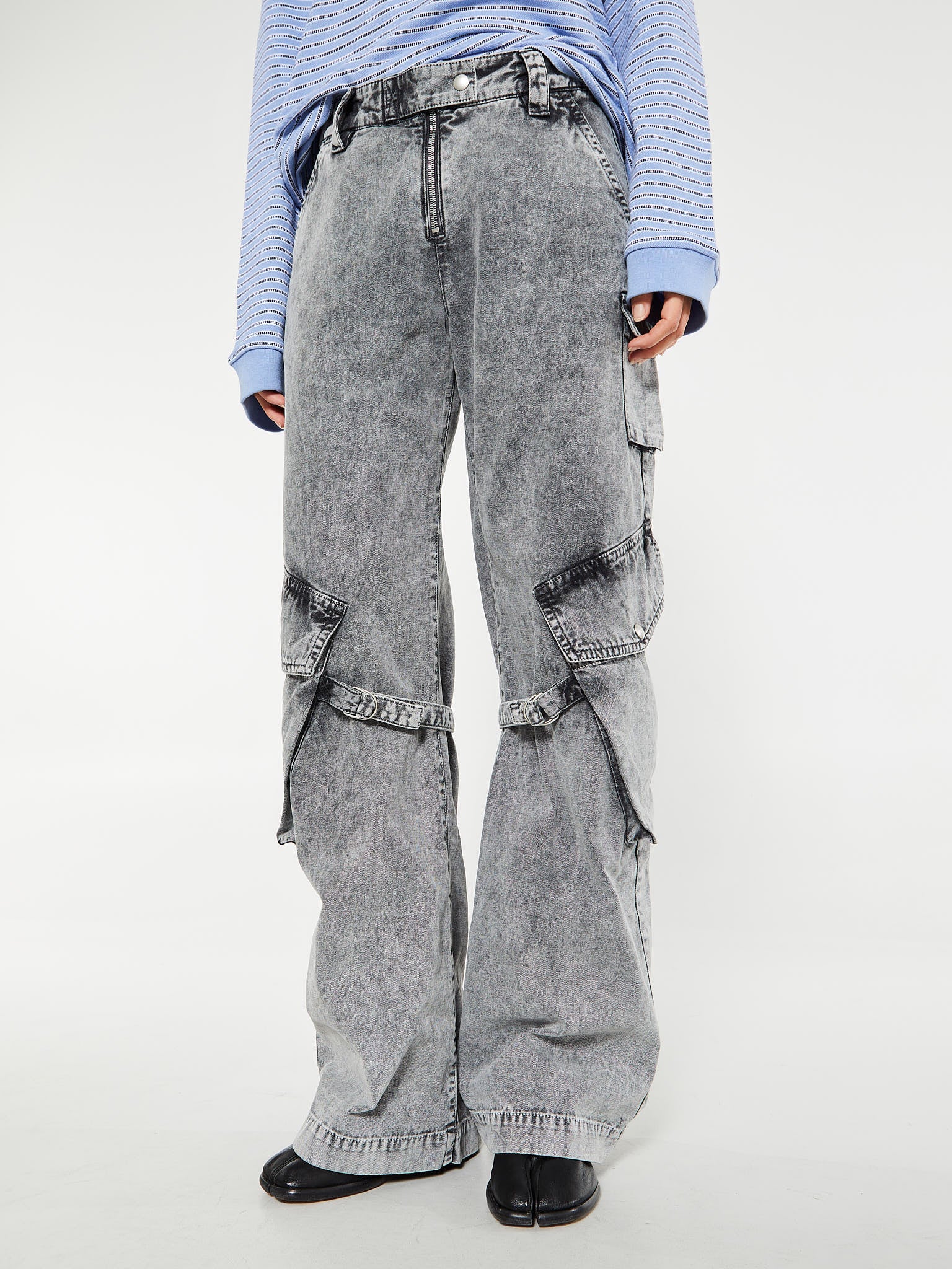 Acne Studios - Trousers in Washed Anthracite