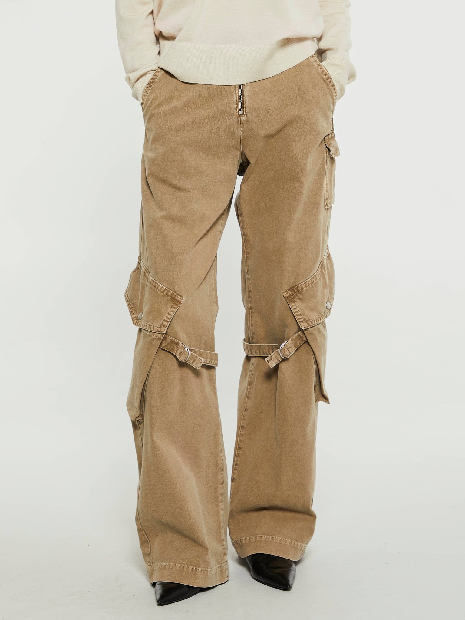 Acne Studios - Cargo Trousers in Washed Beige