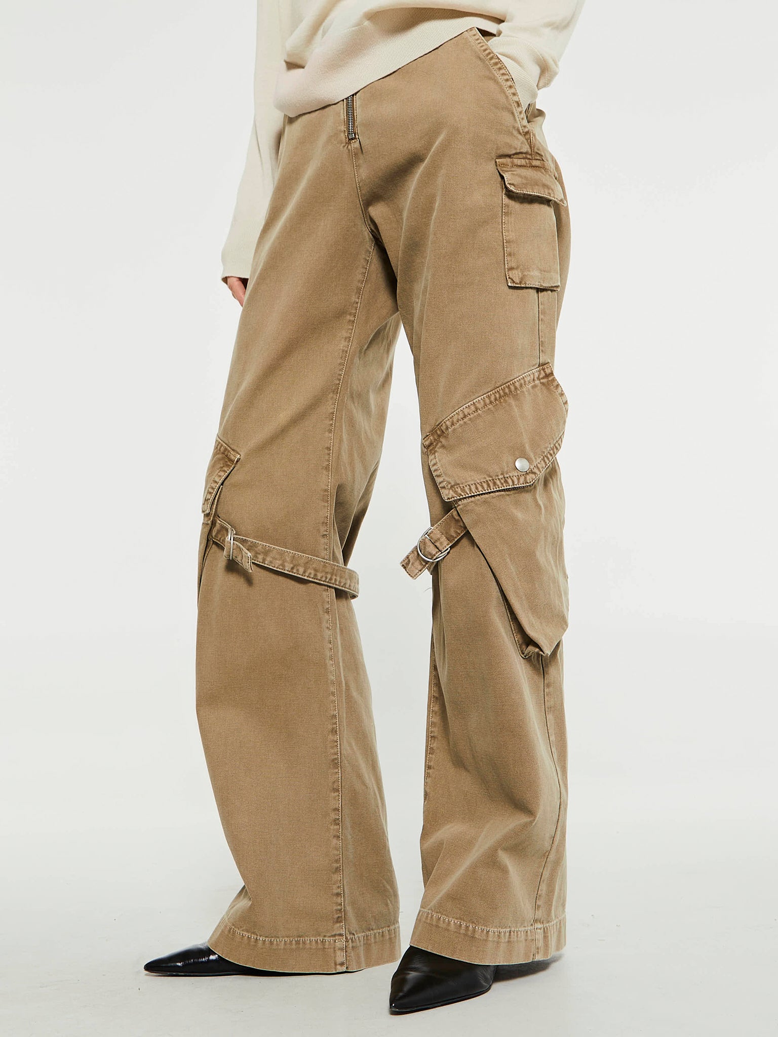 Acne Studios - Cargo Trousers in Washed Beige