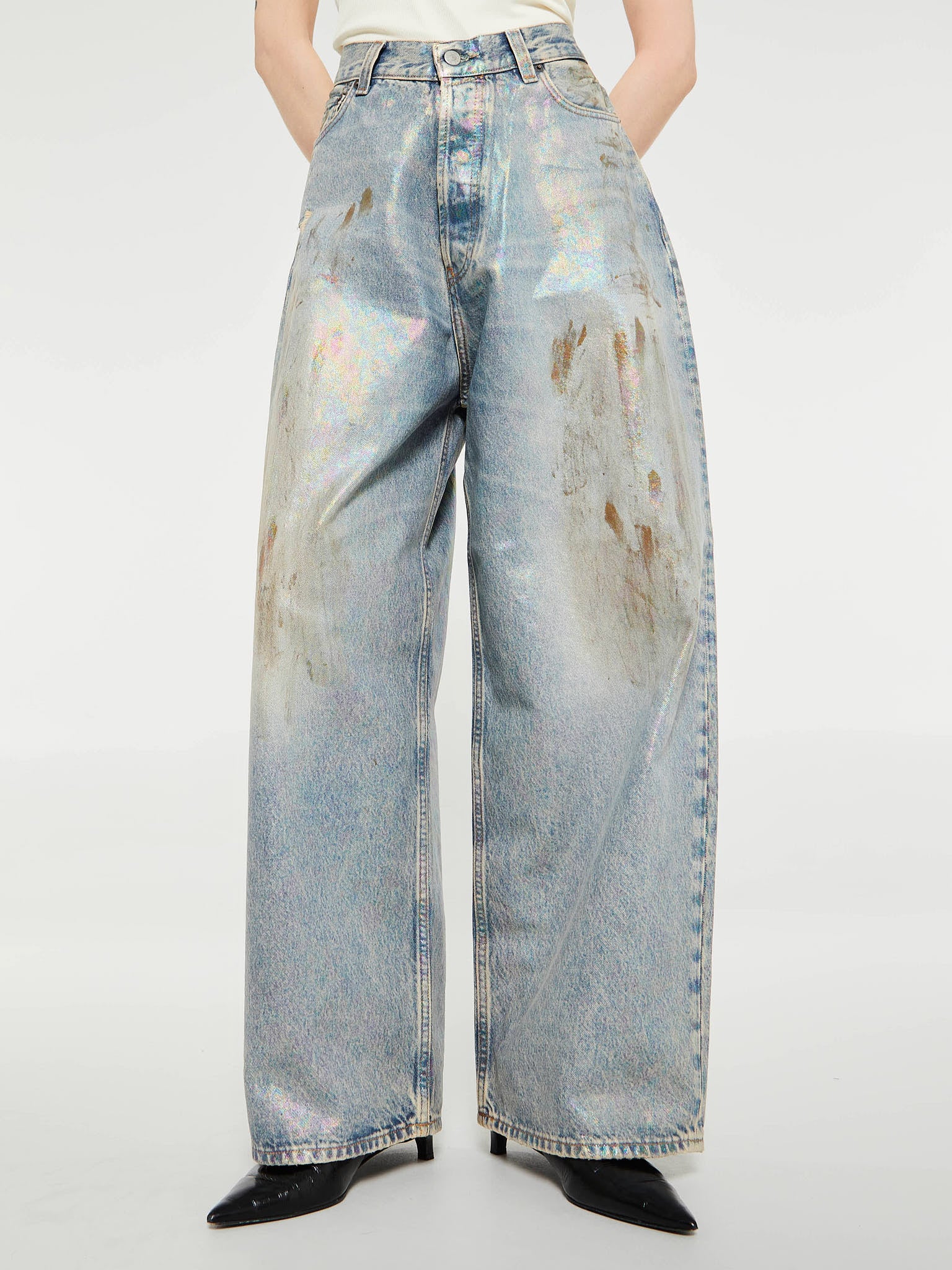 2023 Super Baggy Jeans in Dirty Halo