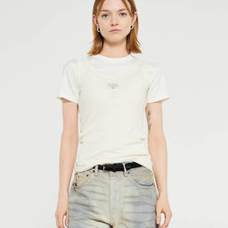 Acne Studios - Layered T-Shirt in Off White