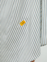 Acne Studios - Asymmetric Shirt Dress in Blue and White