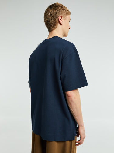 Acne Studios - Logo T-shirt in Deep Blue