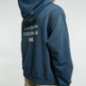 Acne Studios - Logo Hooded Sweater in Deep Blue