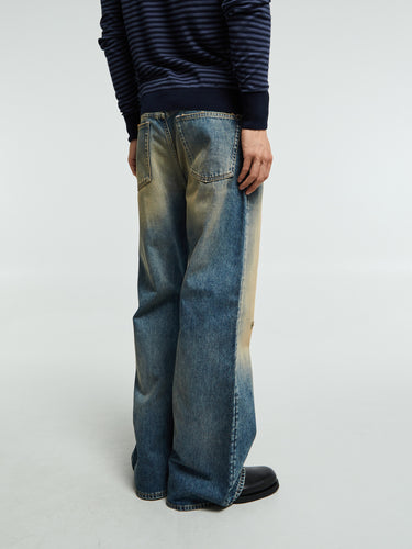 Acne Studios - 2021M Rocka Jeans in Dark Blue