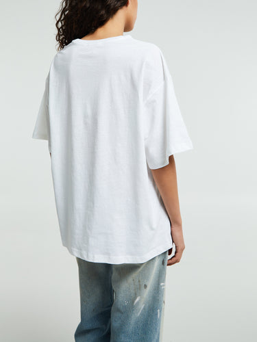 Acne Studios - Logo T-shirt in Optic White
