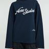 Acne Studios - Logo Crewneck in Deep Blue
