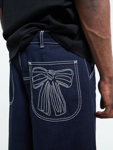 Acne Studios - Denim Trousers in Indigo Blue