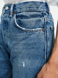 Acne Studios - 2021F Regular Fit Jeans in Mid Blue