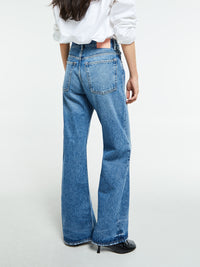 Acne Studios - 2021F Regular Fit Jeans in Mid Blue