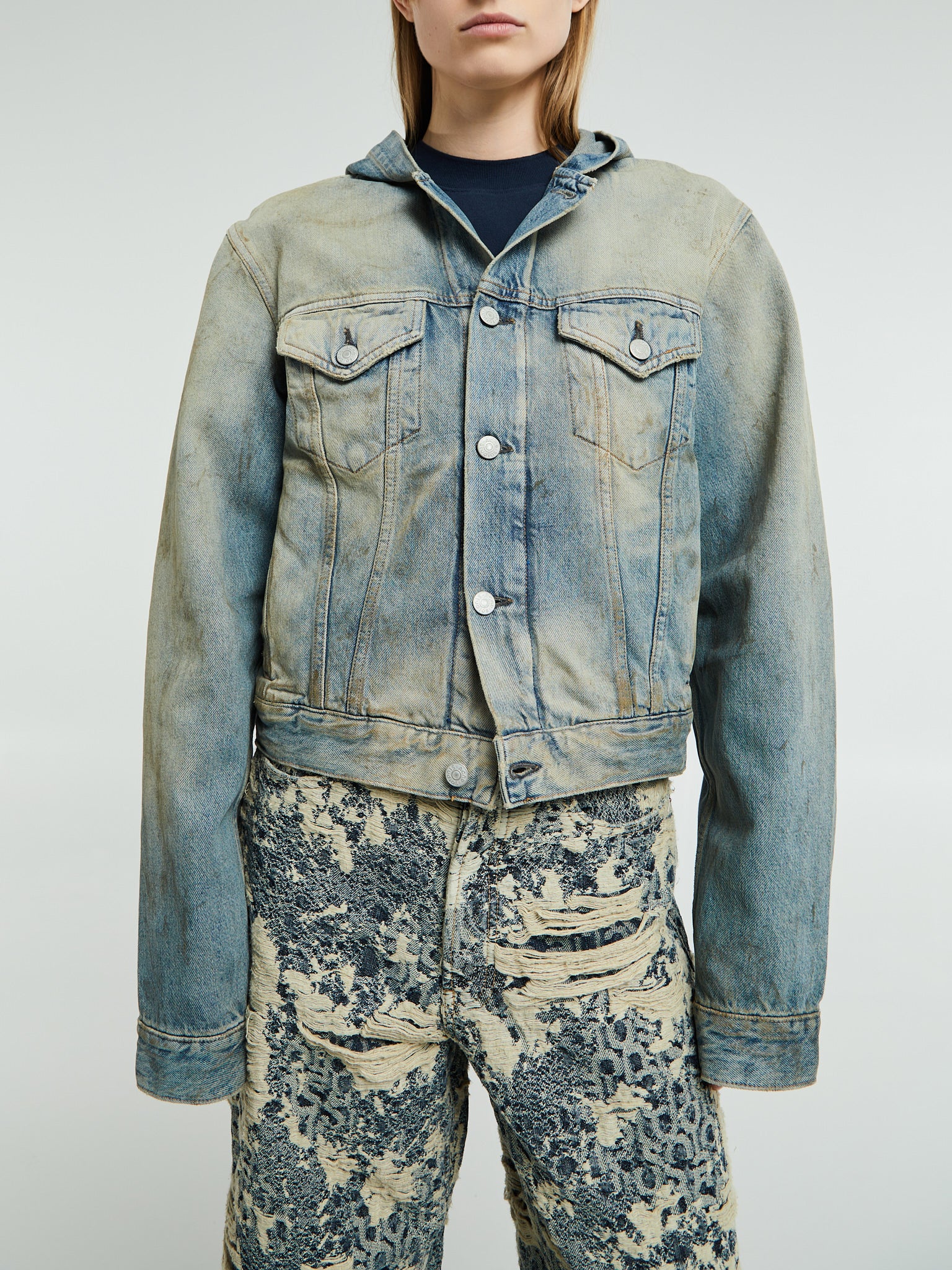 Acne Studios - Denim Jacket in Mid Blue