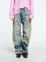 Acne Studios - 2006F Relaxed Fit Jeans in Goldmine