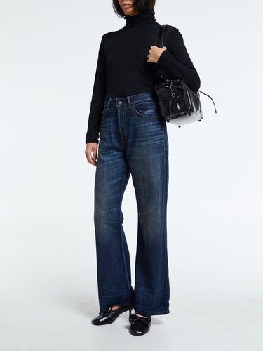 Acne Studios - 2021F Regular Fit Jeans in Yoyogi Dark Blue