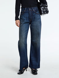 Acne Studios - 2021F Regular Fit Jeans in Yoyogi Dark Blue