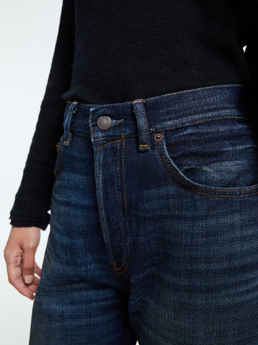 Acne Studios - 2021F Regular Fit Jeans in Yoyogi Dark Blue