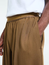 Acne Studios - Wool Trousers in Brown