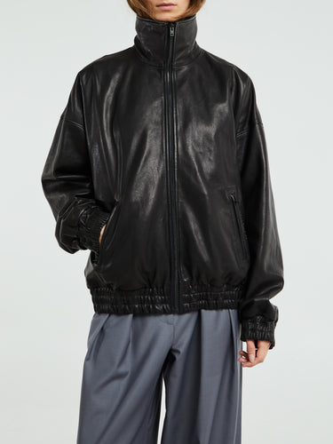 Acne Studios - Leather Jacket in Black