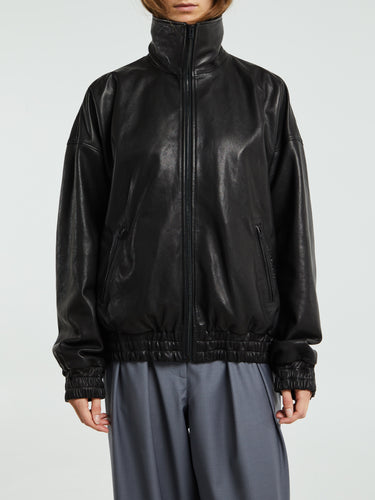 Acne Studios - Leather Jacket in Black