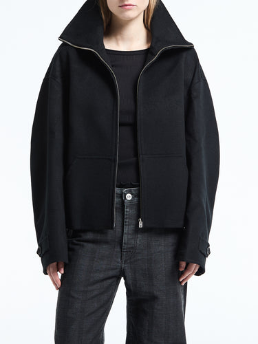 Acne Studios - Wool Zip Jacket in Black