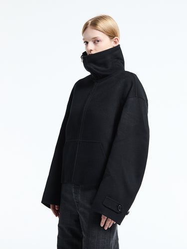 Acne Studios - Wool Zip Jacket in Black