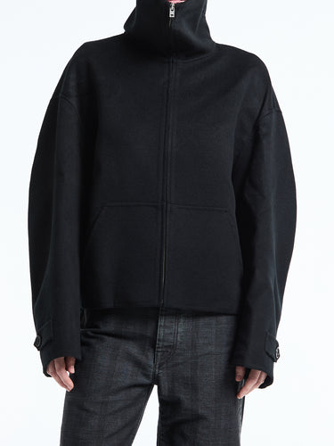 Acne Studios - Wool Zip Jacket in Black