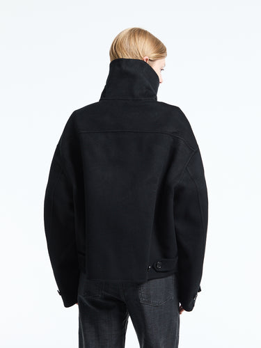 Acne Studios - Wool Zip Jacket in Black