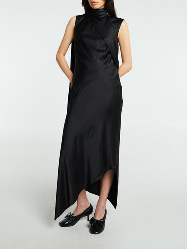 Acne Studios - Satin Dress in Black