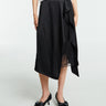 Acne Studios - Layered Satin Skirt in Black