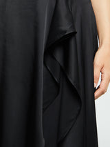 Acne Studios - Layered Satin Skirt in Black