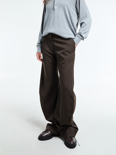Acne Studios - Suit Trousers in Brown