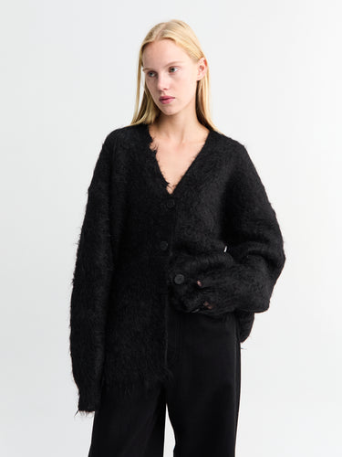 Acne Studios - Wool Cardigan in Black