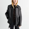 Acne Studios - Leather Biker Jacket in Black