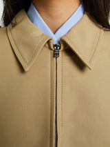 Acne Studios - Cotton Satin Jacket in Beige