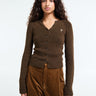 Acne Studios - Cardigan in Antique Brown